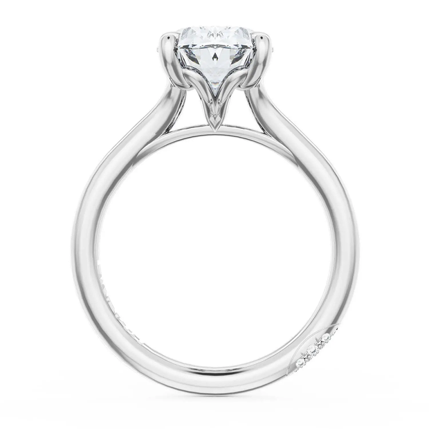 Tacori "Founder's Crescent" Engagement Ring