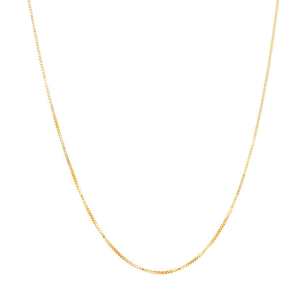 Yellow Gold Box Chain