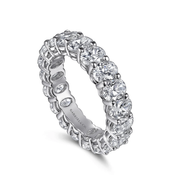 GABRIEL & CO "Contemporary" Eternity Band