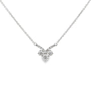 White Gold Diamond Fashion Necklace