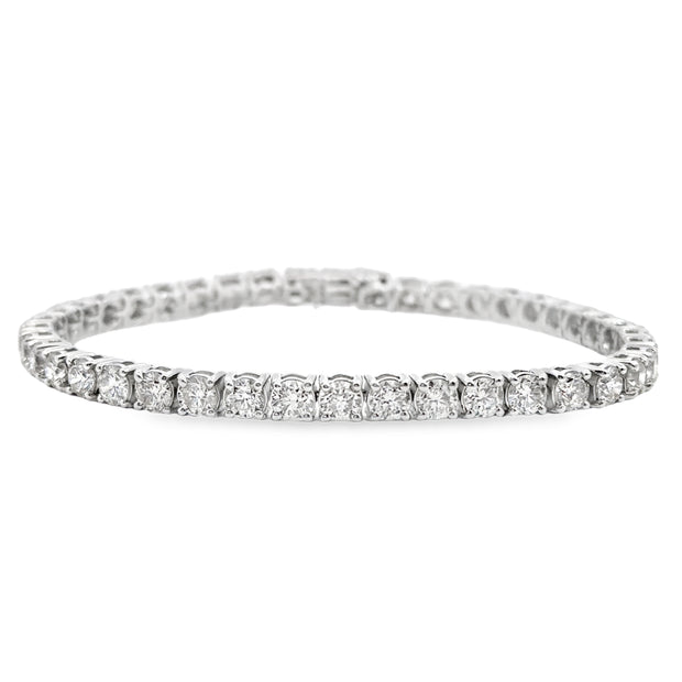 White Gold 8.20 Cttw. Diamond Tennis Bracelet