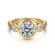 GABRIEL & CO "Contemporary" Engagement Ring