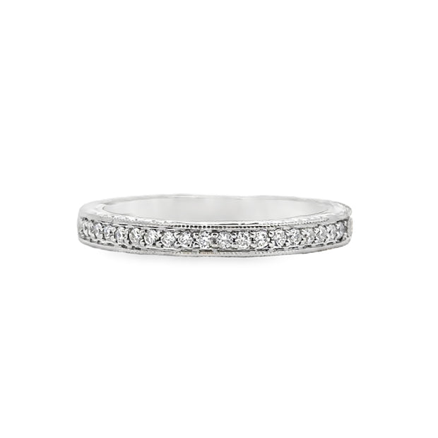 White Gold Diamond Wedding Band