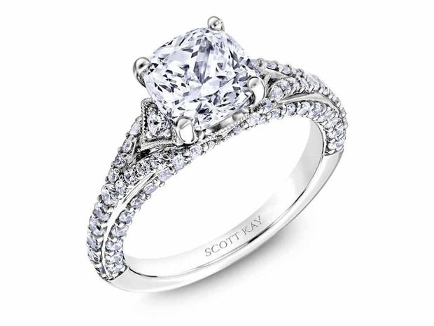 Scott Kay "Heaven's Gates" Engagement Ring