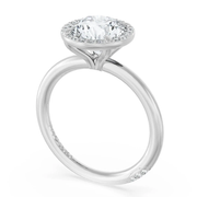 Tacori "Founder's Crescent" Engagement Ring