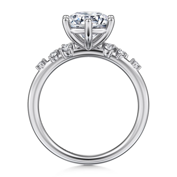 GABRIEL & CO "Starlight" Engagement Ring