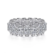 GABRIEL & CO "Contemporary" Eternity Band