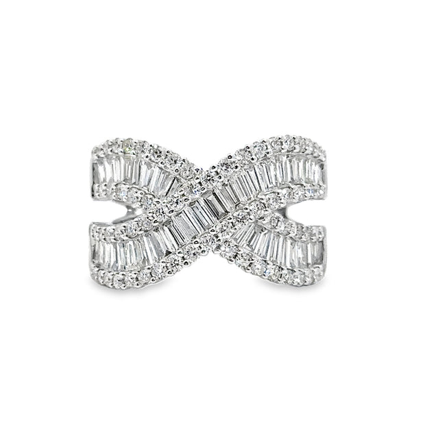 White Gold Diamond Fashion Band