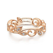 GABRIEL & CO "Stackable" Wedding Band