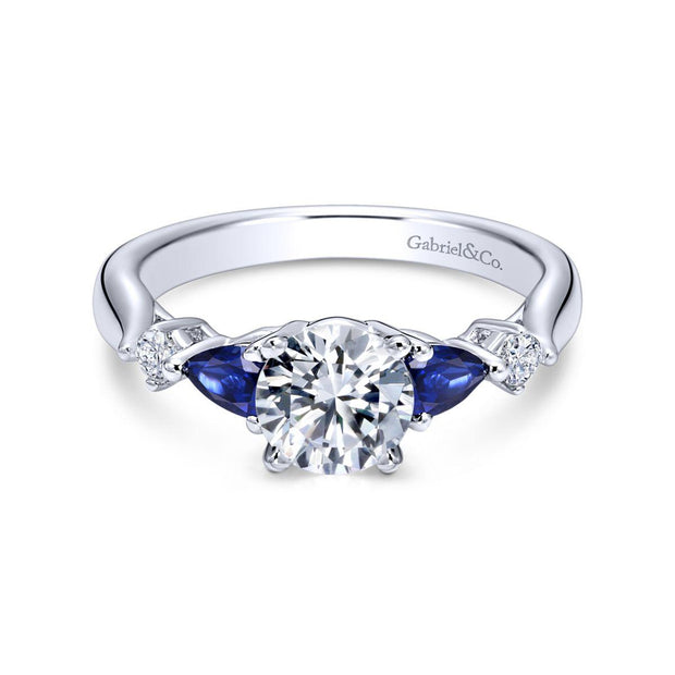 GABRIEL & CO "Classic" Engagement Ring