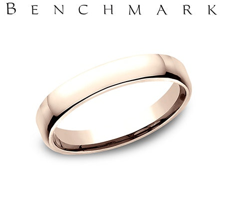 Benchmark Rose Gold Wedding Band