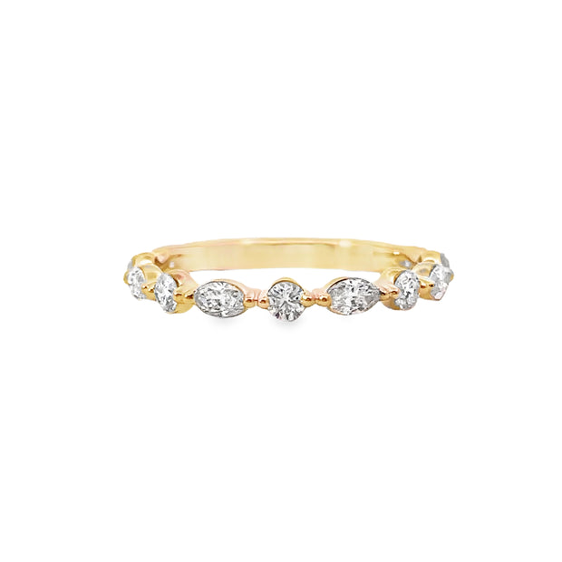 A. JAFFE Diamond Wedding Band