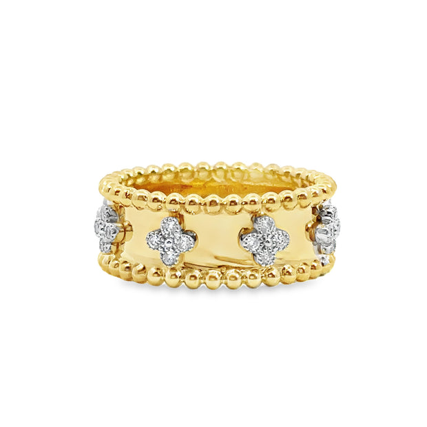 Yellow Gold Diamond Fashion Band