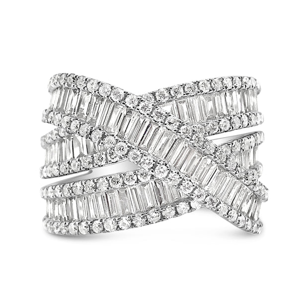 White Gold Diamond Fashion Band