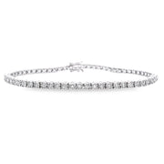 White Gold 1.00 Cttw. Diamond Tennis Bracelet