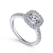 GABRIEL & CO "Classic" Engagement Ring