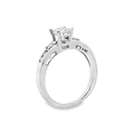 Lab Grown Platinum Diamond Engagement Ring