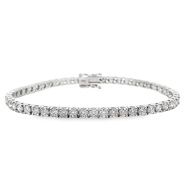 Forevermark White Gold 4.98 Cttw. Diamond Tennis Bracelet