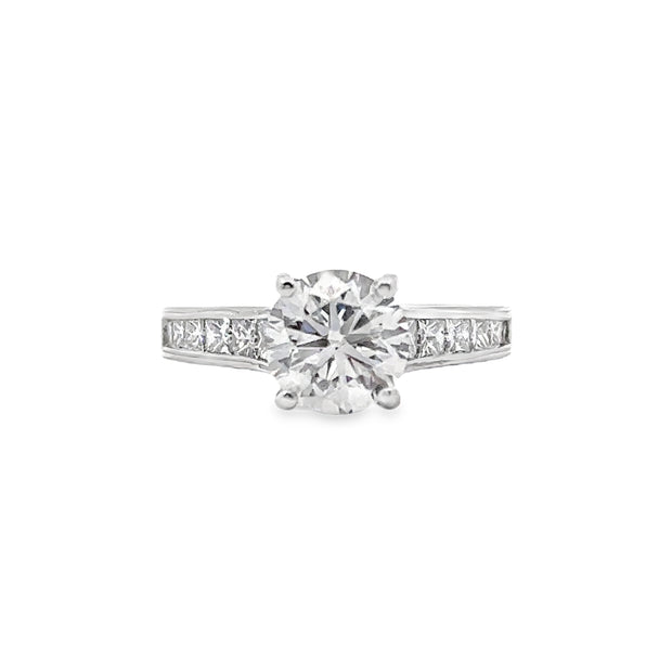 Lab Grown White Gold Diamond Engagement Ring