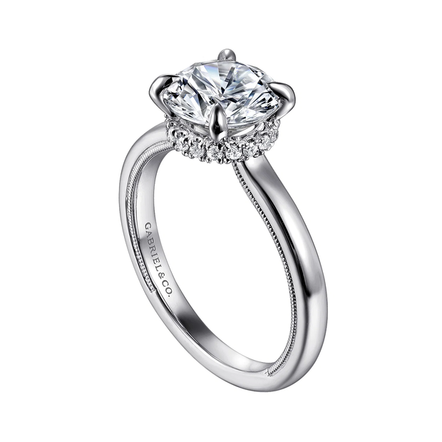 GABRIEL & CO "Classic" Engagement Ring