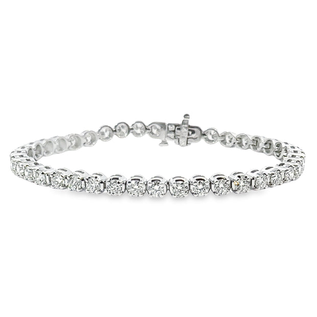 Forevermark White Gold 5.71 Cttw. Diamond Tennis Bracelet