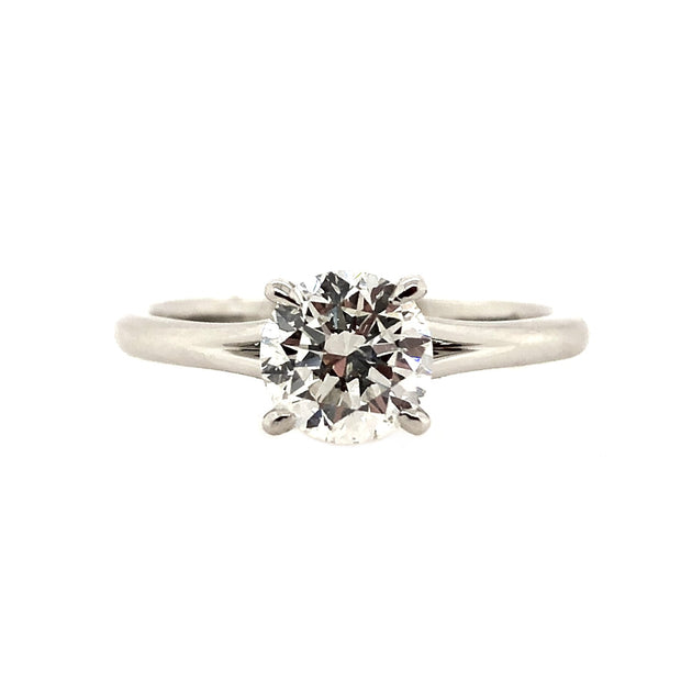 Forevermark Platinum Diamond Solitaire Engagement Ring