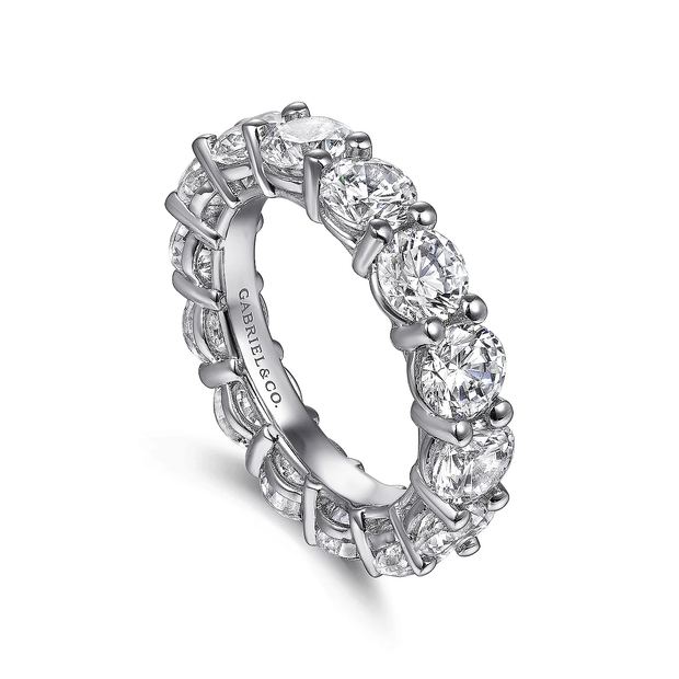 GABRIEL & CO "Contemporary" Eternity Band