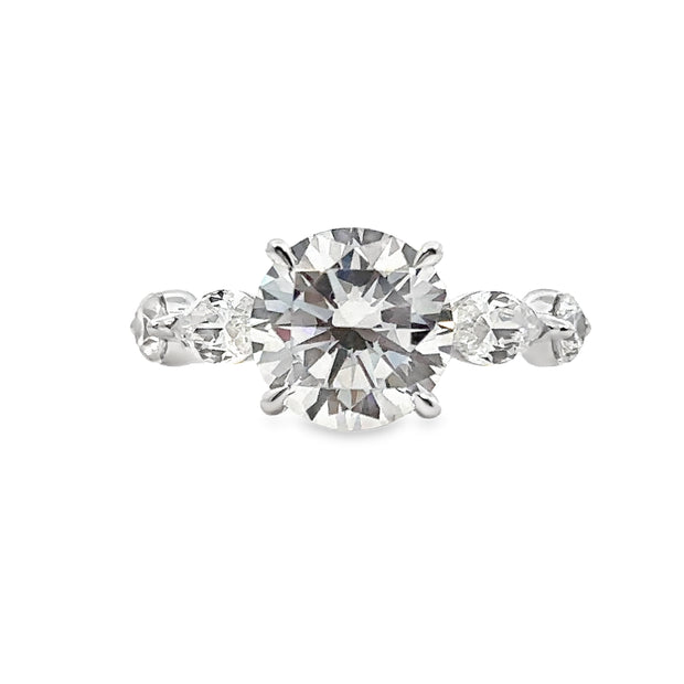 A. JAFFE Diamond Engagement Ring